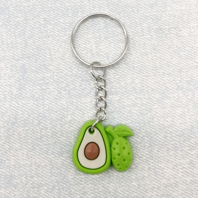 Wholesale Cartoon PVC Soft Rubber Keychain